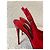 Dolce & Gabbana Slingback-Schuhe aus lackiertem Leder Rot - Ansicht 3