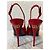 Dolce & Gabbana Slingback-Schuhe aus lackiertem Leder Rot - Ansicht 4