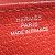 Hermès Cartera Larga Azap Hermes en Cuero Chevre Rojo Roja - vista 7