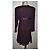 Costume National Seidenkleid Dunkelrot Größe 42 - Ansicht 4