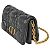 Christian Dior Dior CARO Macrocannage Borsa a Spalla con Catena Nero - vista 2