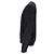 Pull en coton noir avec patch logo Stone Island - vue 7