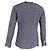 Camicia a quadri Tom Ford in cotone blu navy - vista 3