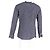 Camicia a quadri Tom Ford in cotone blu navy - vista 6