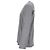 Comme Des Garcons T-shirt a maniche lunghe Comme des Garçons in cotone grigio - vista 2