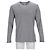 Comme Des Garcons T-shirt a maniche lunghe Comme des Garçons in cotone grigio - vista 6