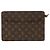 Borsa Clutch Monogram Uomo Louis Vuitton Monogramma - vista 2