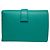 Hermès Hermes Bearn Tri-Fold Geldbörse aus grünem Epsom-Leder - Ansicht 2