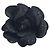 Spilla Corsage in Pelle Nera Chanel Nero
