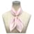 Hermès Sciarpa in seta rosa Hermes  - vista 2