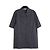 Prada 2020 Top Anthrazit Hemd FR40 Dunkelgrau Baumwolle Top UK12 US10 Anthrazitgrau