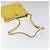 Céline Borsa a Spalla CELINE in Pelle Oro Giallo Auth BD1655 D'oro - vista 7
