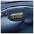 Sac à épaule GUCCI en cuir bleu marine doré Auth ep8557 - vue 18
