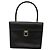 Borsa a mano GUCCI in pelle nera e oro 000 46 0096 Auth ep8407 Nero D'oro - vista 13