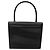 Borsa a mano GUCCI in pelle nera e oro 000 46 0096 Auth ep8407 Nero D'oro - vista 2