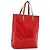 LOUIS VUITTON Monogram Vernis Reade MM Handtasche Rot M91086 LV Auth KD490
