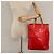 LOUIS VUITTON Monogram Vernis Reade MM Handtasche Rot M91086 LV Auth KD490 - Ansicht 23