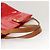 LOUIS VUITTON Monogram Vernis Reade MM Handtasche Rot M91086 LV Auth KD490 - Ansicht 7