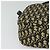 Borsa a spalla in tela Trotter Christian Dior nera Auth BD1782 Nero - vista 10