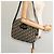 Borsa a spalla in tela Trotter Christian Dior nera Auth BD1782 Nero - vista 19