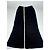 Gonna lunga vintage Givenchy in velluto nero - vista 7