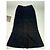 Gonna lunga vintage Givenchy in velluto nero - vista 8