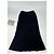 Gonna lunga vintage Givenchy in velluto nero - vista 9
