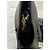 Yves Saint Laurent Hortense in pelle nera YSL 105 Zeppe stringate Nero - vista 7