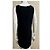 Moschino Cheap And Chic Schwarzes Shiftkleid mit Tierdruckeinsätzen Mehrfarben - Ansicht 7