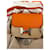 Hermès Constance mini pelle di capra arancione  - vista 1