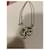 Collier Pendentif Chaîne d'Ancre Hermès Argent Argenté  - vue 5