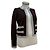 Chanel Kaschmirjacke Braun Silber