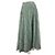Falda plisada de encaje de talle alto Christian Dior Gris Verde oliva Azul claro Turquesa