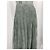 Falda plisada de encaje de talle alto Christian Dior Gris Verde oliva Azul claro Turquesa - vista 3