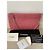 Chanel Camelia Borsa a mano in pelle trapuntata rosa - vista 3