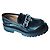 GUCCI MOCASSINO DONNA IN PELLE E SUOLA ACARRARMATO. Nero