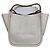 Bolsa de mão Proenza Schouler em couro creme