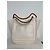Bolsa de mão Proenza Schouler em couro creme - vista 5
