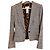 Dolce & Gabbana Check Wool Blazer Grey
