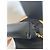 Borsa a mano Saint Laurent Loulou Toy in pelle nera Nero D'oro - vista 19