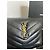 Borsa a mano Saint Laurent Loulou Toy in pelle nera Nero D'oro - vista 4