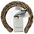Marmont Diadema Gucci de rafia marrón Talla M