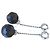 Orecchini Pomellato Victoria in onice nero e diamanti oro bianco