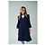 Casaco / trench de algodão da coleção SS 2013 da Chanel e Karl Lagerfeld 13P Azul marinho - vista 6