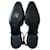 Chanel CC Tweed e Pelle Slingbacks Nero  - vista 15