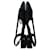 Chanel CC Tweed e Pelle Slingbacks Nero  - vista 7