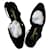 Chanel CC Tweed e Pelle Slingbacks Nero  - vista 8