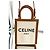 Céline Celine 193302 Triomphe Canvas Mini Cabas Tasche Braun Beige - Ansicht 20