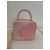 Chopard x Chloë Sevigny Borsa a spalla in pelle rosa Green Carpet - vista 3