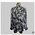 Camicia Billionaire Gold cut Dubai in seta con motivo coccodrillo - vista 2